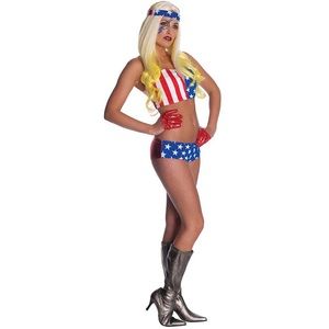 Lady Gaga American Flag Halloween Costume - Adult XS